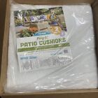 Poly-Fil Patio Cushions - 22" x 22 x 2" - 2 pack