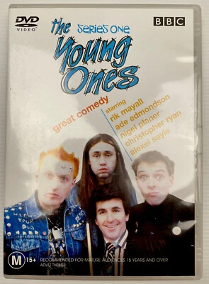 The Young Ones Season One Rik Mayall Nigel Planer DVD R4 PAL M15+ 2002 - Image 1 of 4