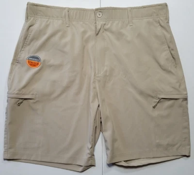 Bermuda cargo Architect Active Flex zíper desempenho pedra 9" costura interna masculina 42 nova com etiquetas - Imagem 1 de 4