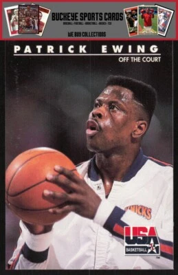 1992 SkyBox USA Patrick Ewing #23 - Image 1 of 2