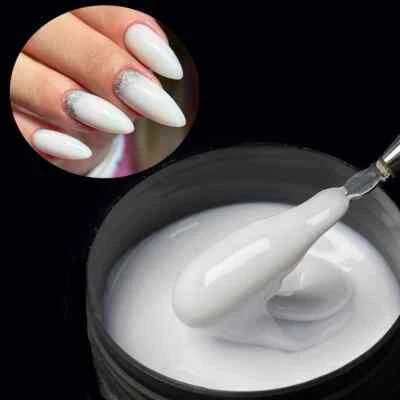 100g Glitter Shimmer Milky Hard Gel Builder Nail for Nails Extensions Pink UVLED - Image 1 of 4