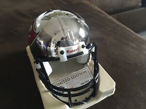 Riddell NFL Chrome Mini Helmet RARE   Buccaneers Limited Edition #854/2000