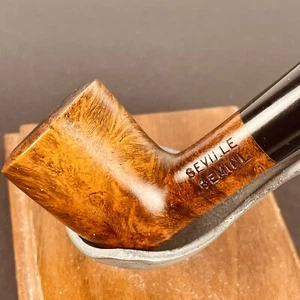 Seville Gemini Half Bent Estate Tobacco Pipe - Picture 1 of 12