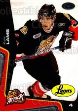 2005-06 Owen Sound Attack #4 Kyle Lamb