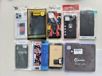 Pack of 25 Mixed New Model Cell Phone Cases - IPhone, Samsung Other - Image 1 of 3