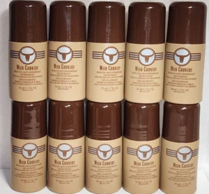 Avon WILD COUNTRY Roll-on Deodorant 1.7 fl.oz. Lot of 10