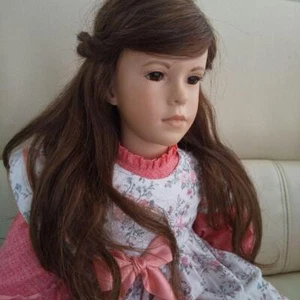 Bambola vintage Bisque fatta WPM Vera Scholz Altezza 61 cm/24,4 pollici #14 molto buona - Foto 1 di 7