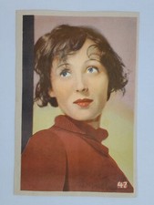 Luise Rainer 1937 # 47 Card Sweden Allers Familj-Journal Starnparaden