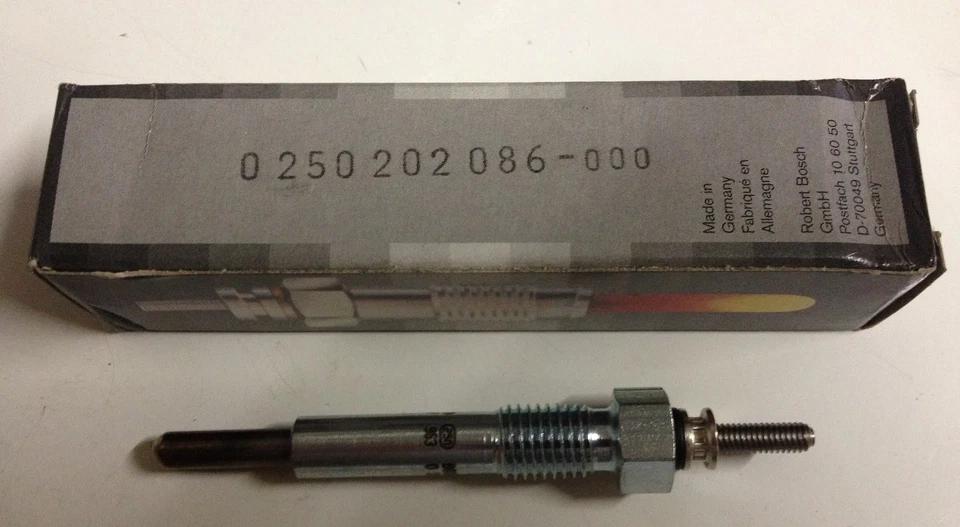 Bougie de préchauffage BOSCH 0 250 202 086 - 0250202086 Opel Corsa Kadett 1.5 TD - Photo 1/1