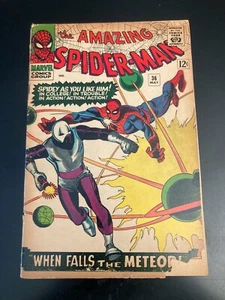 AMAZING SPIDER-MAN #36 *Early Spidey!* Damage in LR corner, otherwise FN+ - Picture 1 of 6
