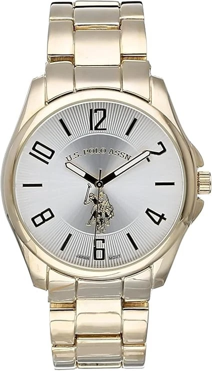 US Polo Assn. Classic Men's USC80215 Gold-tone Wrist Watch Not Water Resistant