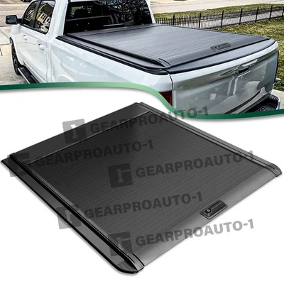 5.8Ft Truck Bed Tonneau Cover Retractable For 2019-2025 Silverado 1500/GMC 1500 - Image 1 of 4