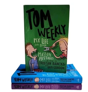3 x Tom Weekly Collection Set of 3 By Tristan Bancks & Gus Gordon Paperback Book - Picture 1 of 8