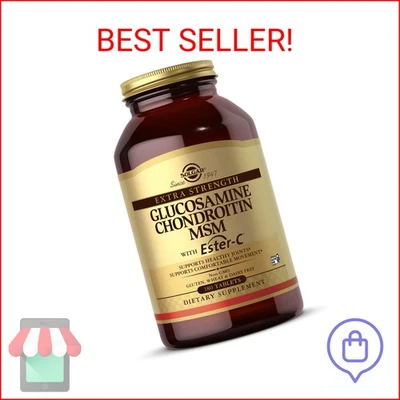 Solgar Extra Fuerte Glucosamina Condroitina MSM con Éster-C, 180 Comprimidos - Baile de graduación Foto 1 de 2