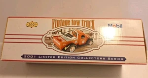 Mobil 2001 Limited Edition Collectors Series 1/18 Vintage Tow Truck Diecast NIB - Picture 1 of 8