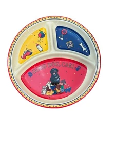 Plato de colección Pfaltzgraff Good Dog Carl dividido para niños Alexandra Day Rottweiler - Imagen 1 de 2