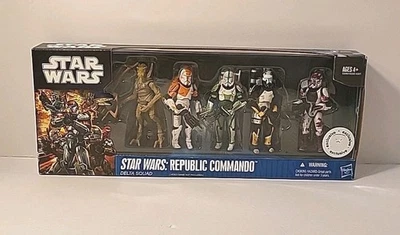 Hasbro 2011 Star Wars Republic Commando Delta Squad TRU Exclusive NEW - Image 1 of 4