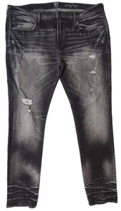 PRPS Cayenne Super Skinny Leg Stretch Denim Distressed Jeans Zip E101P61Y 42x34 - Bild 1 von 22