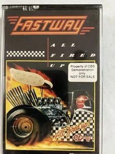 Fastway All Fired Up CBS.RARE Cassette Tape.Free Postage - Picture 1 of 2