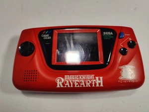 Red Magic Knight Rayearth Sega Game Gear HGG-3210 RAY + red cartridge | No power - Picture 1 of 4