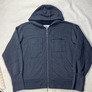 Chaqueta con Capucha Adv3nture Cremallera Completa Kickstarter Talla 2XL Gris Bolsillos Abridor de Botellas - Imagen 1 de 16