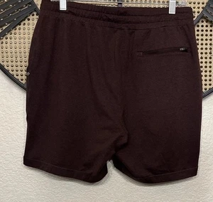 Vuori Ponto Performance Shorts Herren rot weinrot ungefüttert Kordelzug - Bild 1 von 6