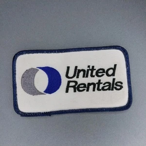 United Rental 2.5"x4.5" Embroidered Patch - Picture 1 of 2