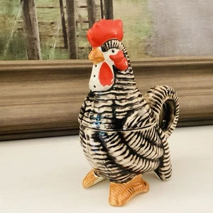 Vintage Rooster Sugar Shaker & Creamer Farmhouse Country Cottage Retro 60s Chick - Bild 1 von 17