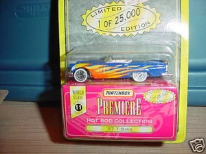 MATCHBOX PREMIERE 1/25000 1957 T-BIRD SERIE 11 MIP ENVÍO GRATUITO EE. UU. - Imagen 1 de 1