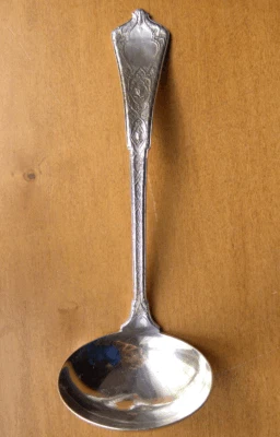 Cucharón de salsa de plata esterlina persa Tiffany & Co. ~ 1872 ~ impecable Foto 1 de 4