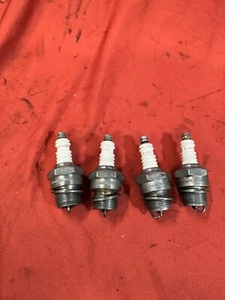 4 CHAMPION C-16C SPARK PLUGS MODEL A CHEVY ESSEX CORD PACKARD 1920’s 1930’s OG - Picture 1 of 15