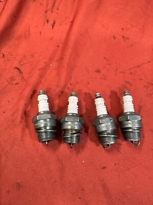 4 CHAMPION C-16C SPARK PLUGS MODEL A CHEVY ESSEX CORD PACKARD 1920’s 1930’s OG - Image 1 of 4