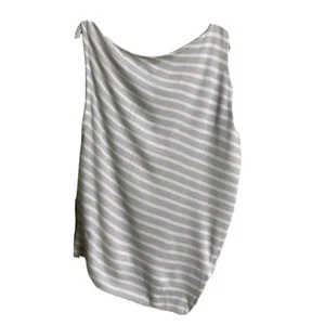 NWT Reiss Neutral Bex Sleeveless Draped Tank Blouse Size Large - Picture 1 of 12
