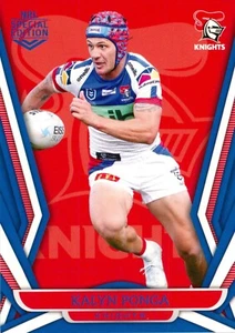 2023 NEWCASTLE KNIGHTS NRL Card KALYN PONGA Special Edition - Bild 1 von 3