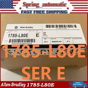 New Allen Bradley 1785-L80E /E PLC-5/80E EtherNet Controller 100K Word F/W J - Picture 1 of 2