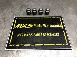 MAZDA MX5 MK2 NB 1.6 1.8 1998-2005 GENUINE ORIGINAL WHEEL NUT SET 4 NUTS - Picture 1 of 2