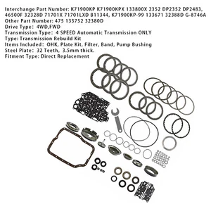 FN4A-EL 4F27E Transmission Banner Rebuild Kit 99-UP W/Pistons For MAZDA 3 - Picture 1 of 15