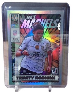 #25 TRINITY RODMAN NET MARVELS - 2023 Donruss FIFA Women's World Cup