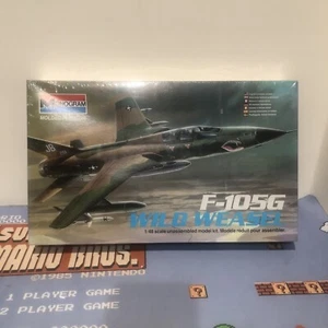 Monogram #5806 1/48 F-105G Wild Weasel - Model Kit New, Sealed box (Rare find) - Picture 1 of 10