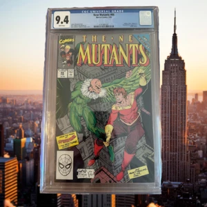 New Mutants  #86🔥CGC 9.4🔥1st Cameo Of Cable🔥Rob Liefeld & Todd MacFarlane🔥 - Picture 1 of 2