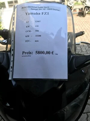 yamaha fz1 - Bild 1 von 4
