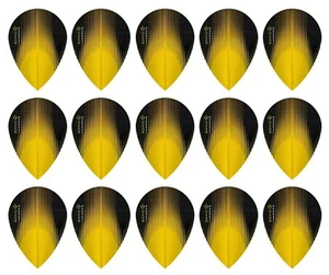 5 New Sets Harrows Sonic Pear Dart Flights – Ships w/ Tracking - Yellow - Picture 1 of 1