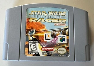 Star Wars Episode 1 Racer N64 Nintendo 64 Not For Resale Demo Cartridge MINT - Picture 1 of 7