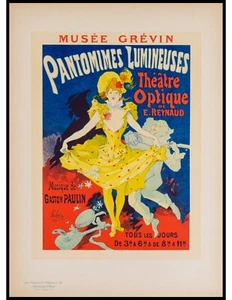 Original Lithograph by Jules Cheret from Les Maitres de L'Affiche Plate 41 - Picture 1 of 3