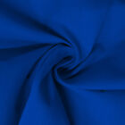 ROYAL BLUE Polycotton Plain Fabric 45" Blended Dyed Dress Crafts & Facemasks Use