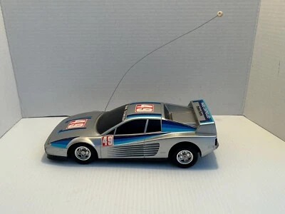 Radio Shack Ferrari 49 Radio Controlled Toy Car Working - Image 1 of 4
