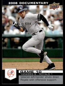 2008 Upper Deck Documentary Derek Jeter New York Yankees #790 R27 - Picture 1 of 2