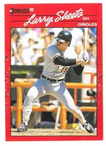 Larry Sheets Baltimoreorioles #495 - Donruss casi nuevo-como nuevo 1990 - Imagen 1 de 2