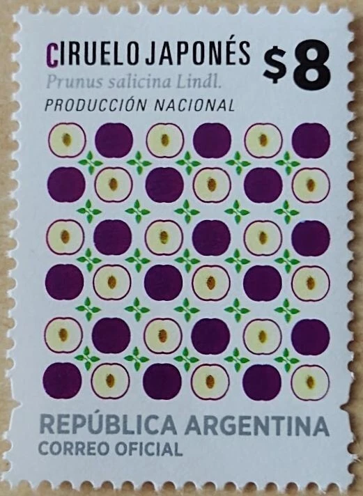 Argentina 2016 Producción Nacional Ciruelo Japones MNH (A402) Foto 1 de 1