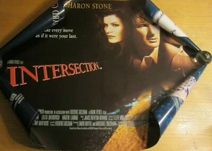 Póster de película de teatro de doble cara de Richard Gere 1994 30""X40"" ""Intersección - Imagen 1 de 2